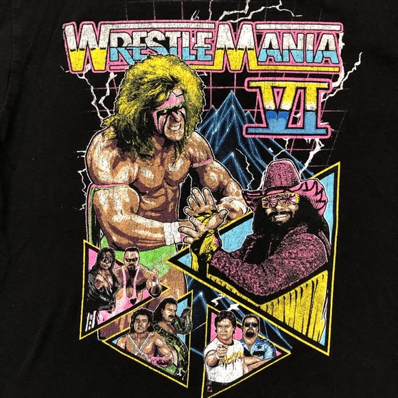Vintage Inspired WWE T Shirt Medium - Picture 3 of 6